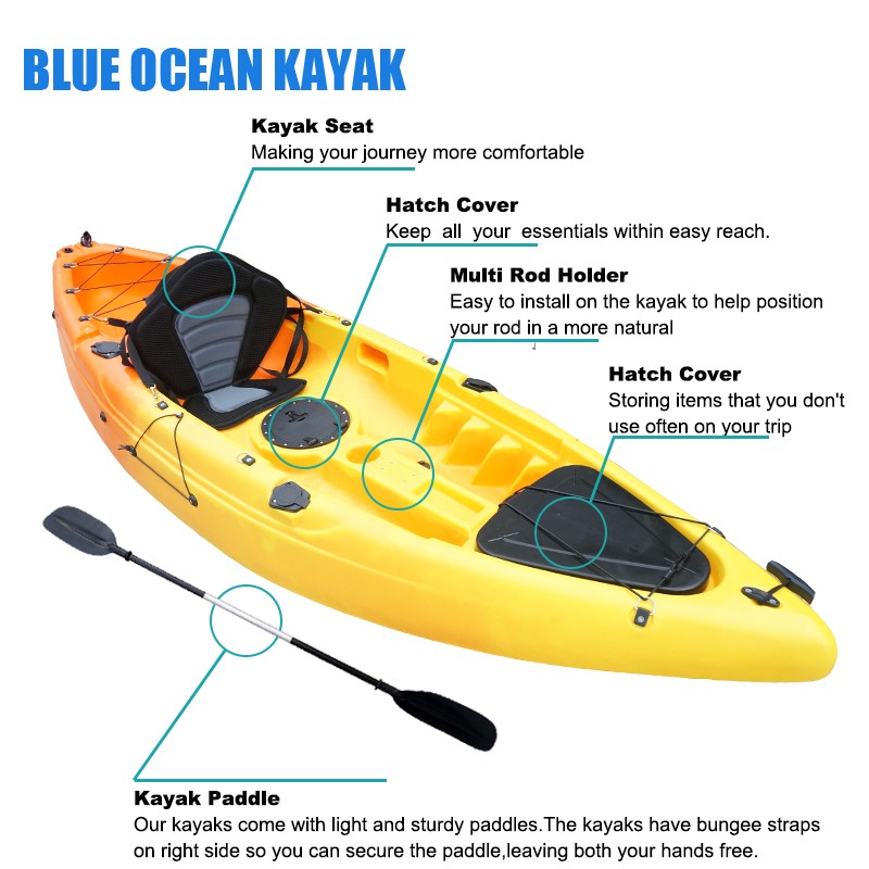 9ft Single Stable Kayak